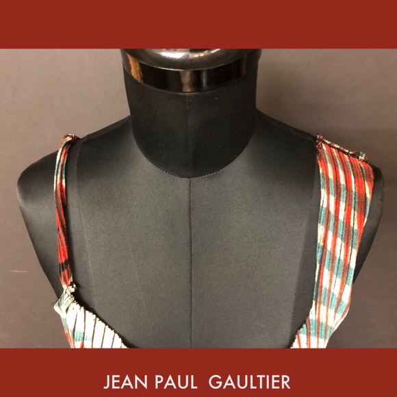 SOLD! Jean Paul Gaultier Maille Print Top Blouse - Picture 5 of 6